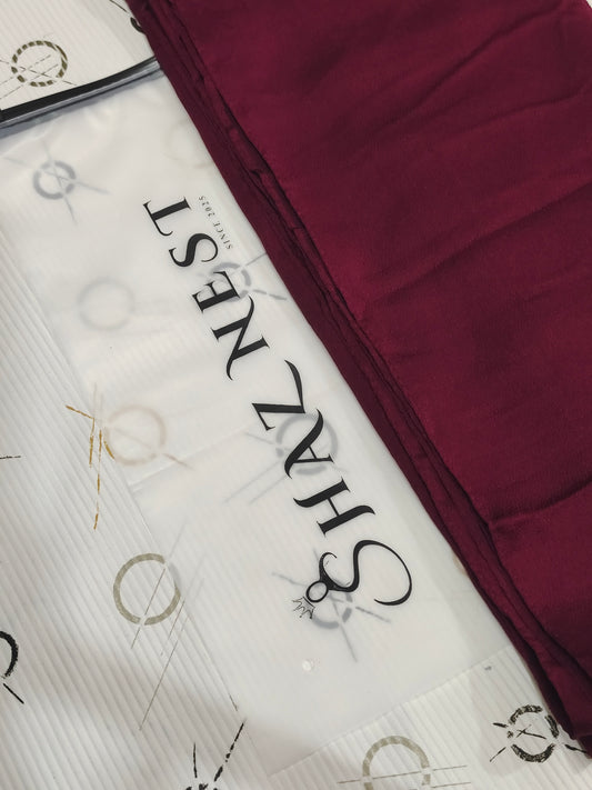 🛍️ Bubble Satin Hijab – Mulberry Wine | Soft Gloss Elegant Drape (Regular Size)