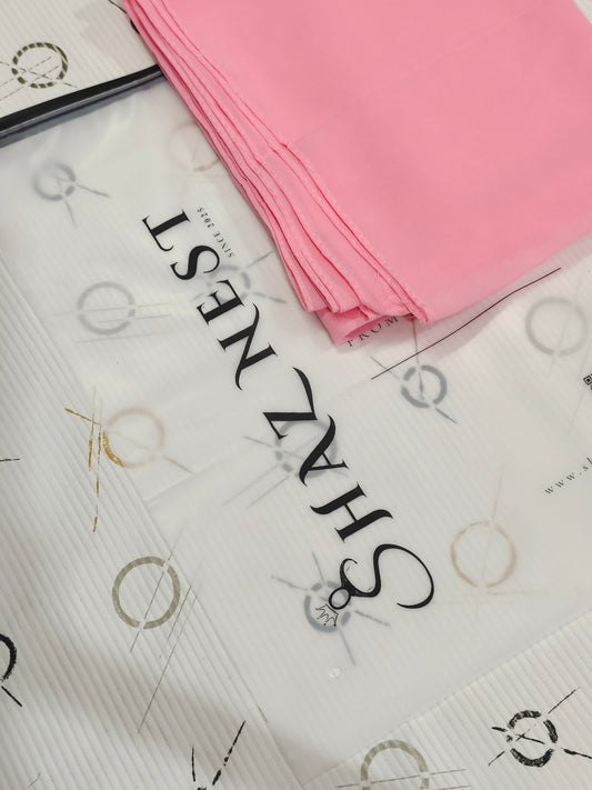Premium Regular Heavy Chiffon ~ Soft Rose Pink | Lightweight