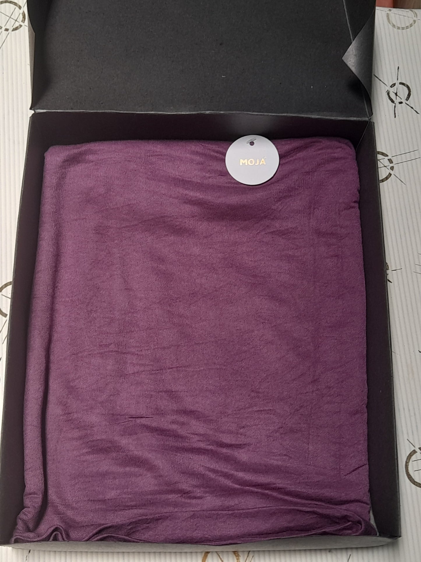 Moja Jersey Hijab – Lavender | Soft, Stretchable & Elegant