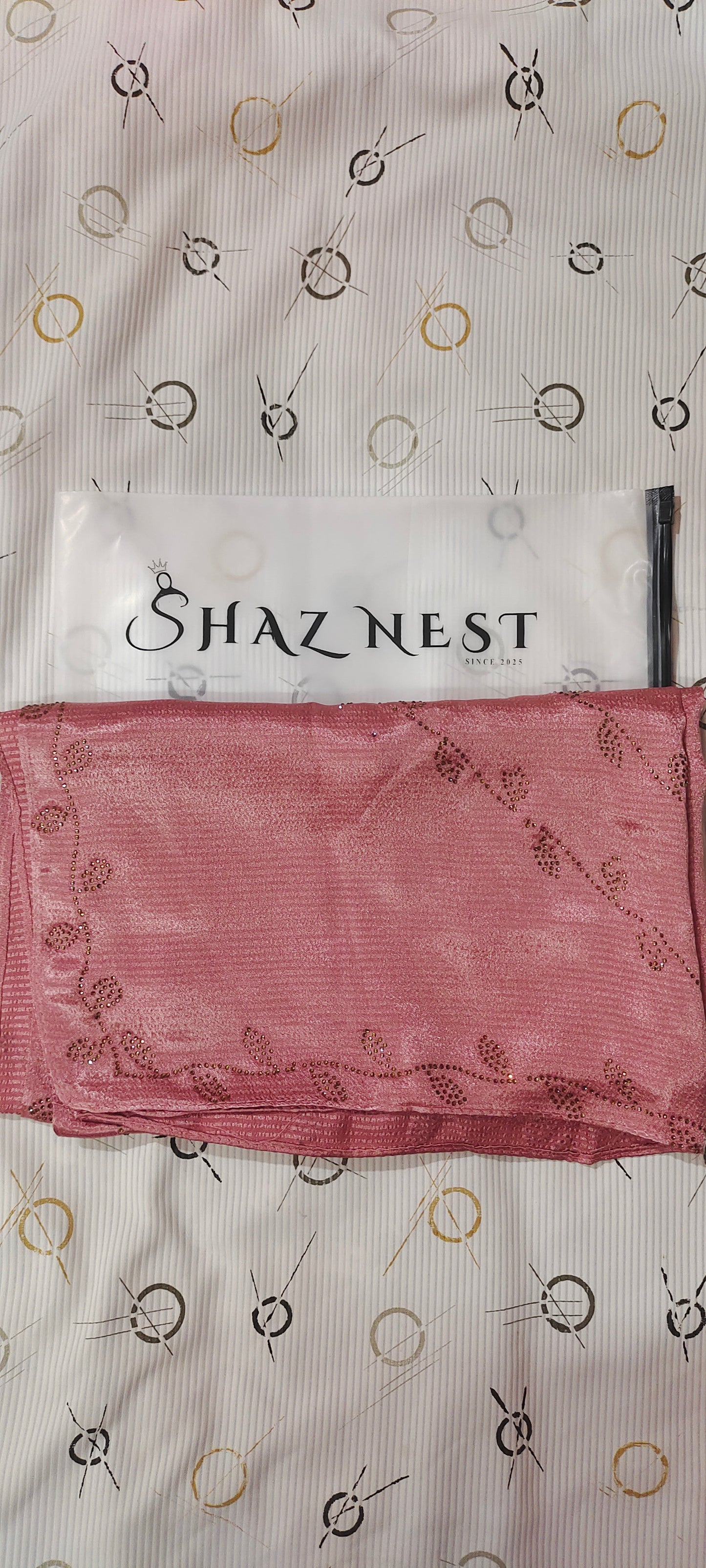 Concept Bubble Satin DMC Hijab ~Dusty Rose| Soft Satin with Elegant Fall