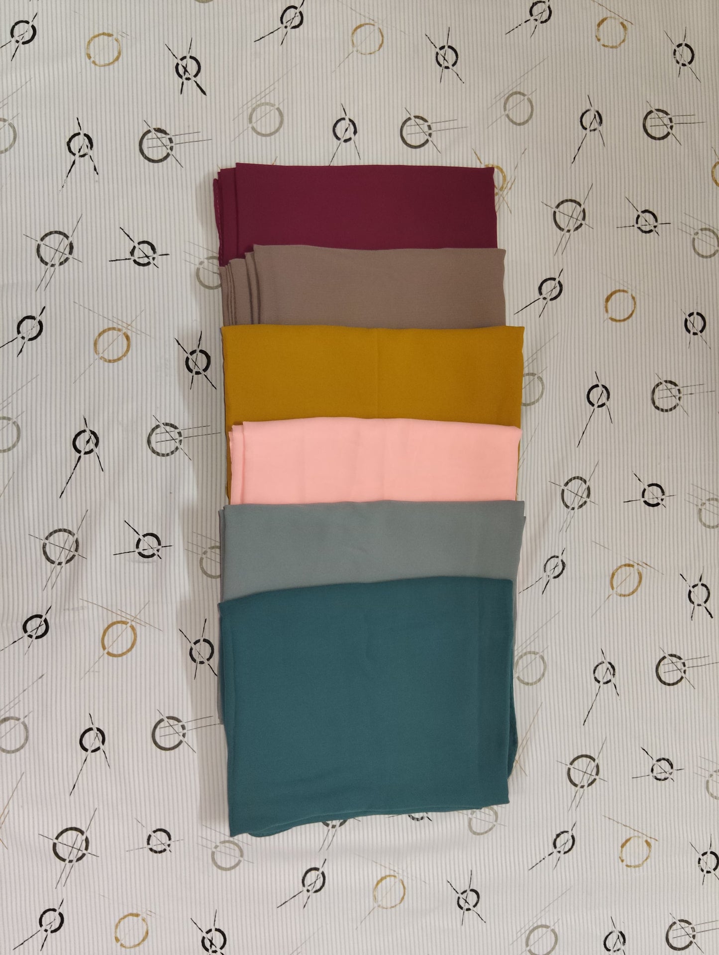 Premium Regular Heavy Chiffon ~ Emerald Dusk | Lightweight
