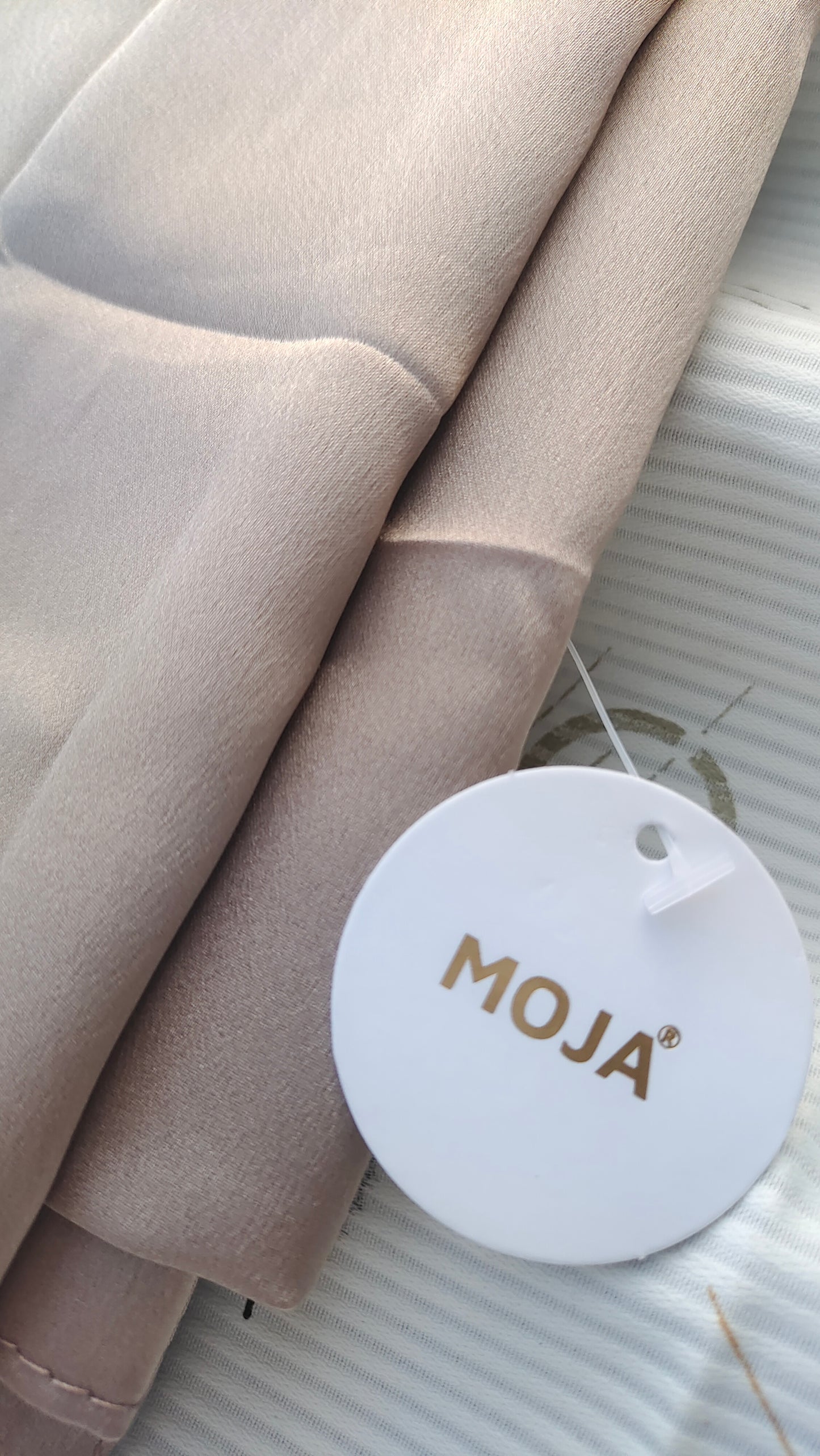 Moja Matte Satin Hijab – Cool Grey (2m)
