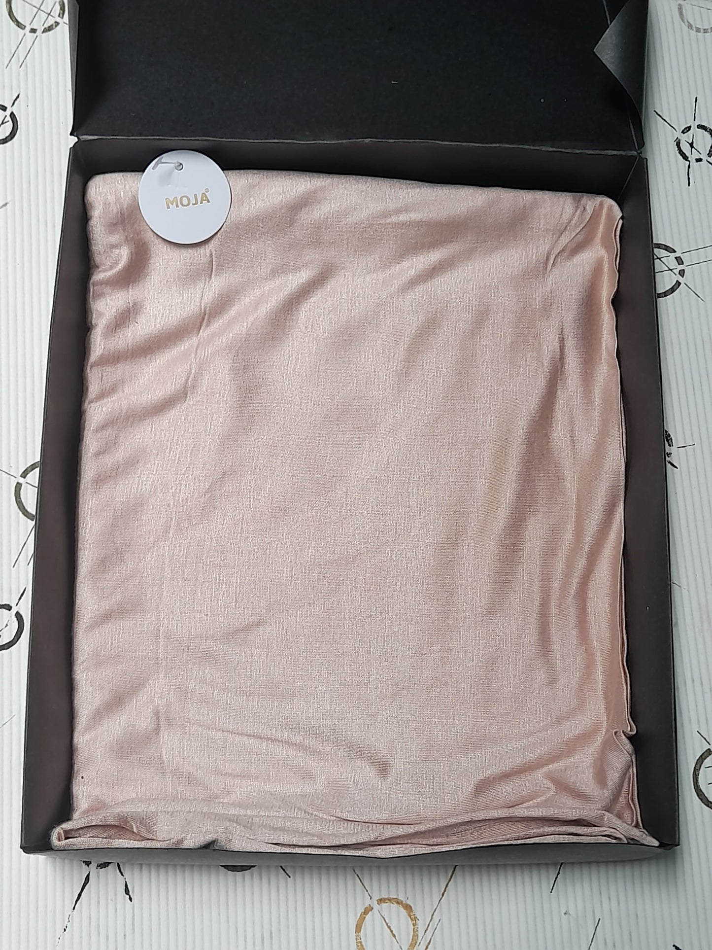 Moja Jersey Hijab – Nude Beige | Soft, Stretchable & Elegant