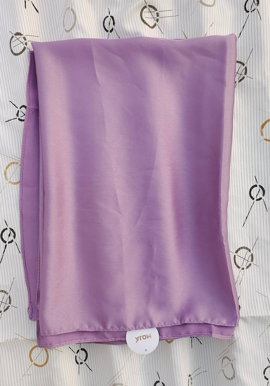 Moja Matte Satin Hijab – Lavender (2m)