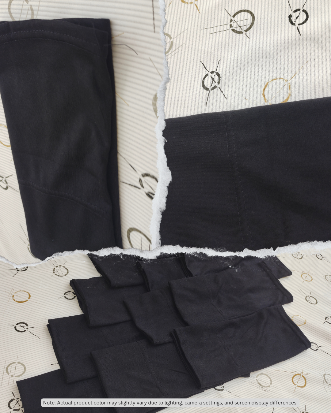 Premium Stretch Tube Hijab Cap – Free Size | Classic Black