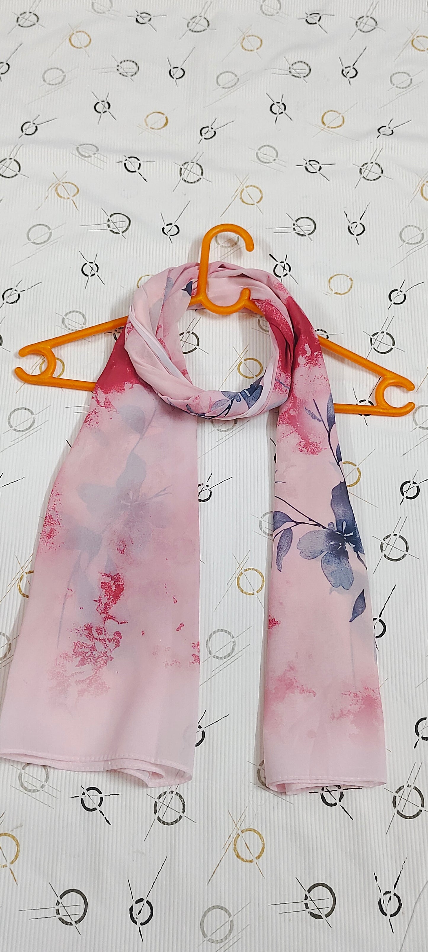 Heavy Chiffon Pashmina – Dusty Pink Orchid