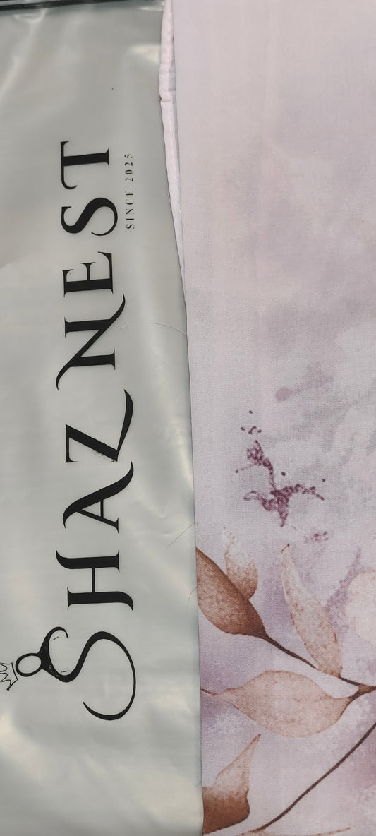 Heavy Chiffon Pashmina – Lilac Plum Wash
