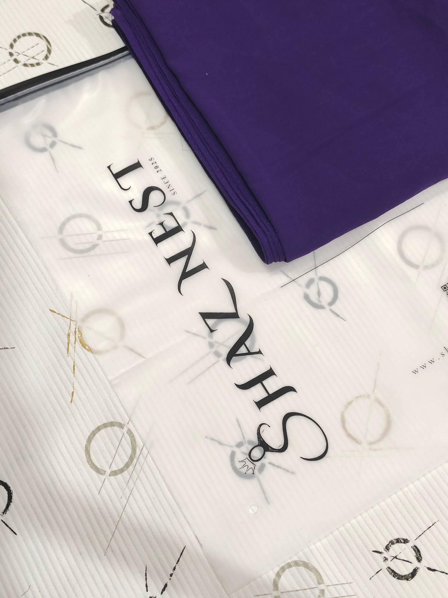 Premium Regular Heavy Chiffon ~ Royal Violet | Lightweight