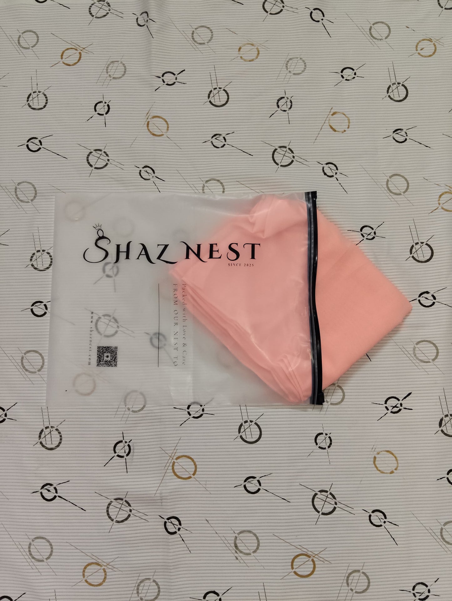 Premium Regular Heavy Chiffon ~ Blush Petal | Lightweight