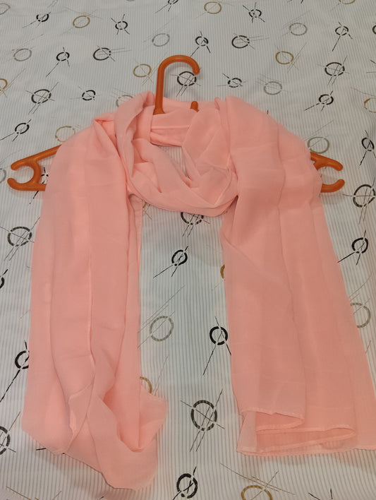 Premium Regular Heavy Chiffon ~ Blush Petal | Lightweight