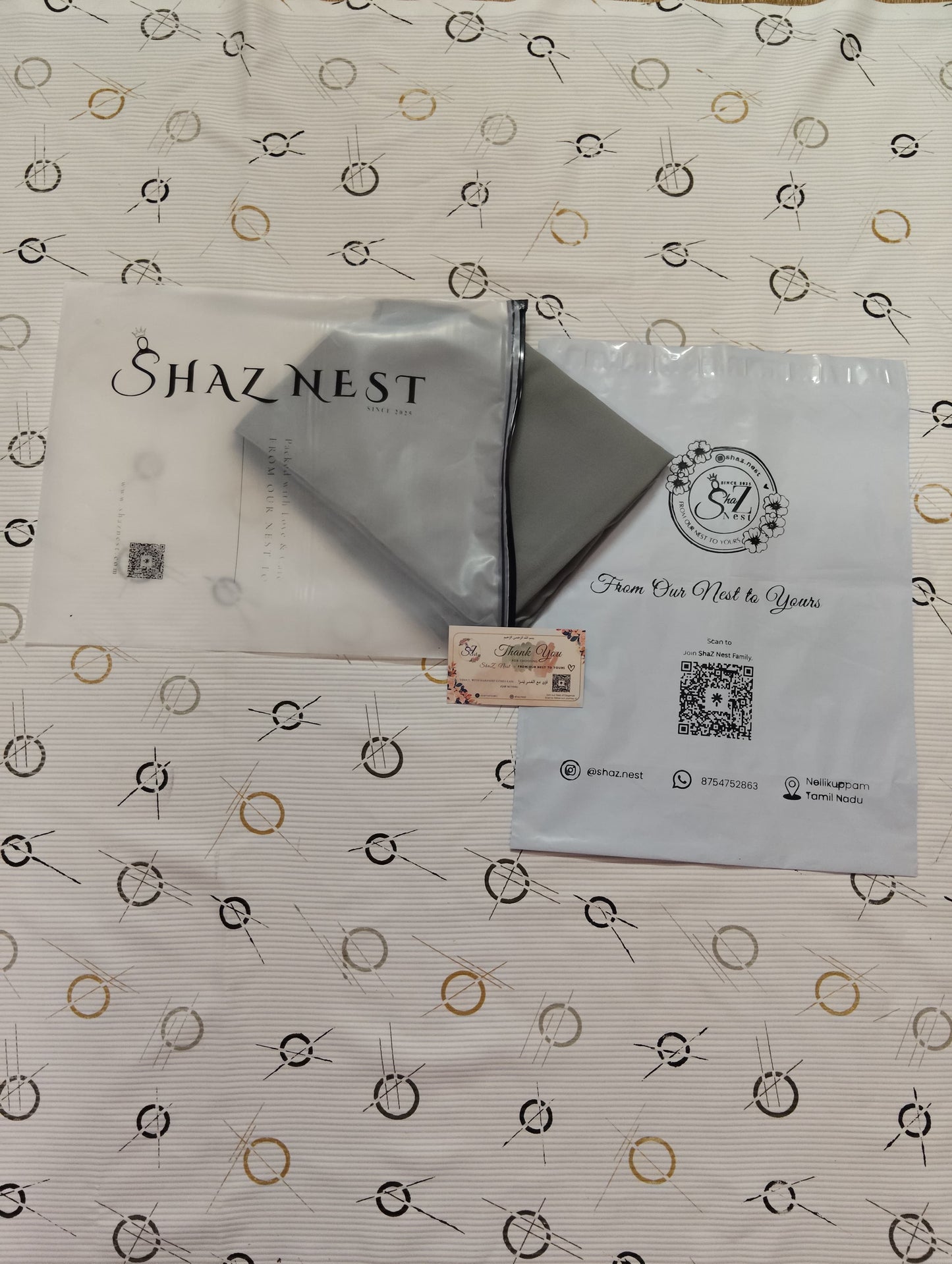 Premium Regular Heavy Chiffon ~ Silver Ash | Lightweight