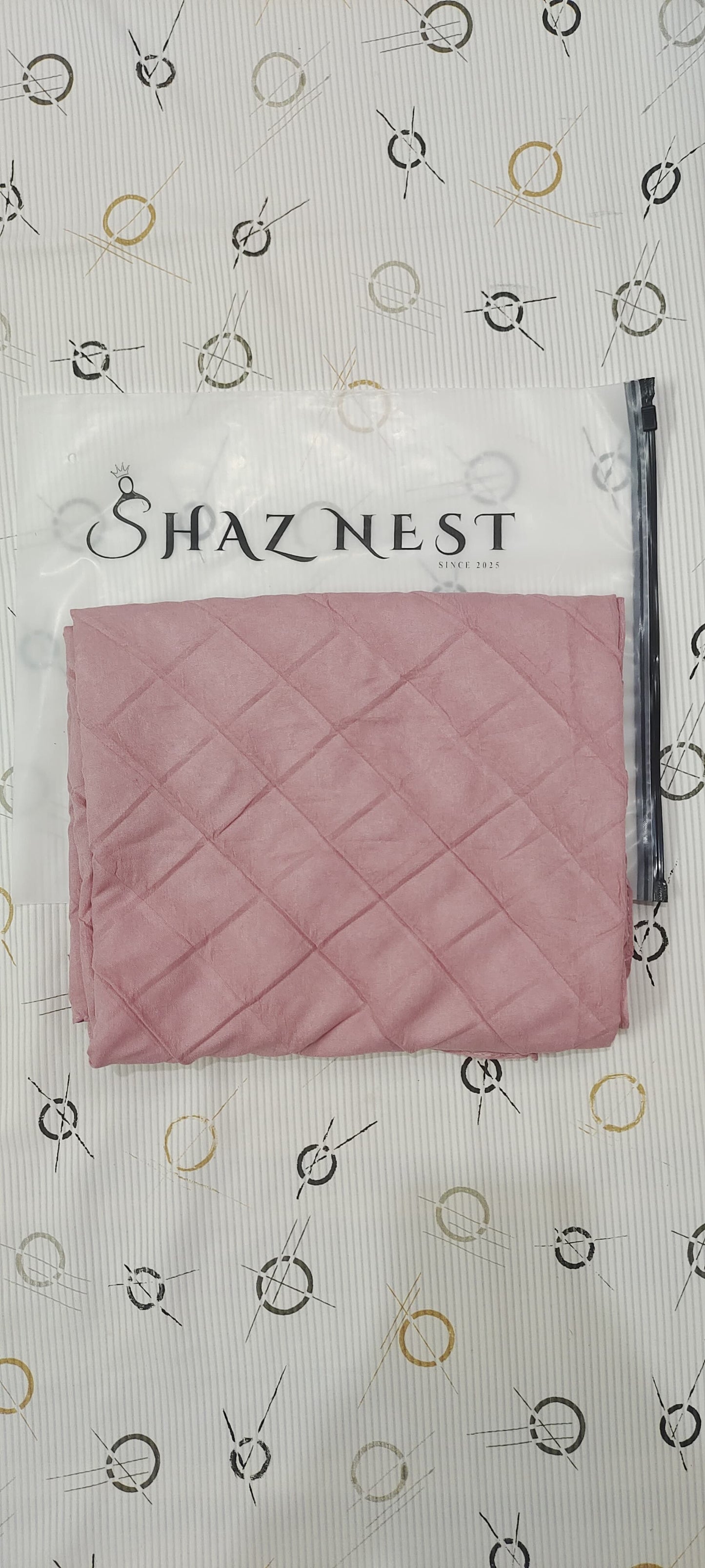 Modal Cotton Crush Hijab – 2 Meter | Mauve Rose