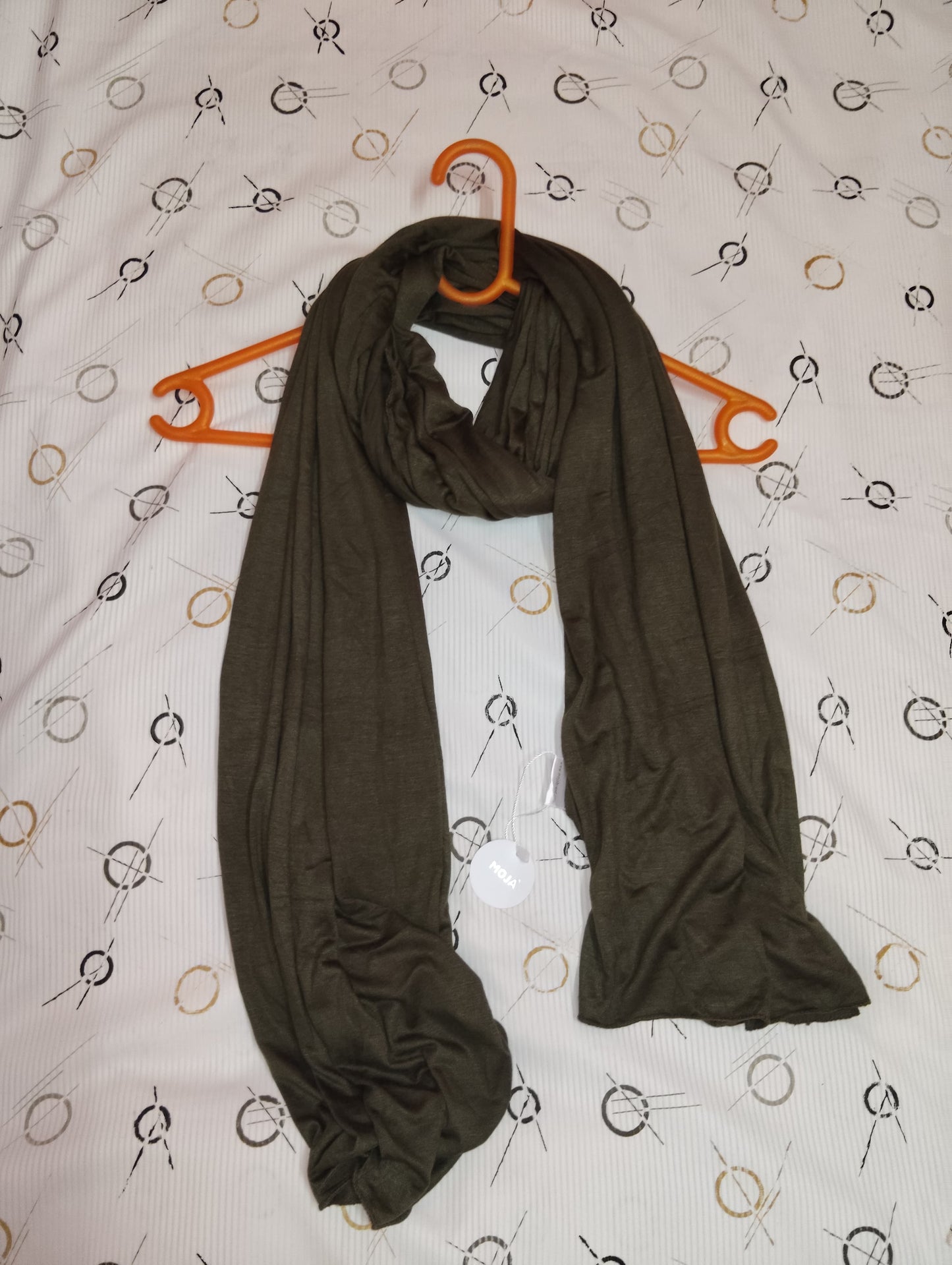 Moja Turkey Jersey Hijab – Olive Dust | Soft Stretch Premium Hijab