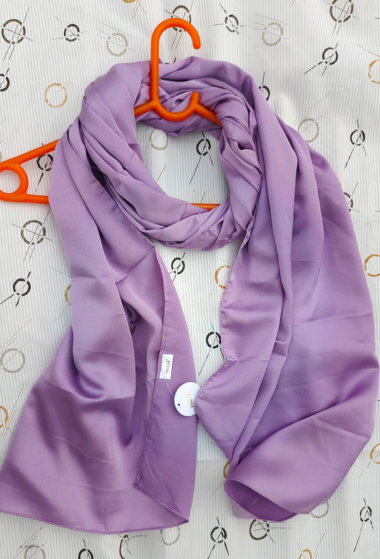 Moja Matte Satin Hijab – Lavender (2m)