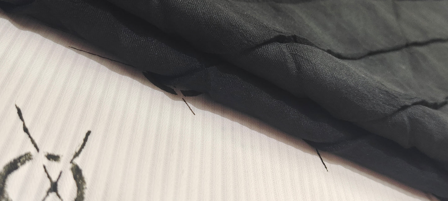 Modal Cotton Crush Hijab – 2 Meter | Classic Black