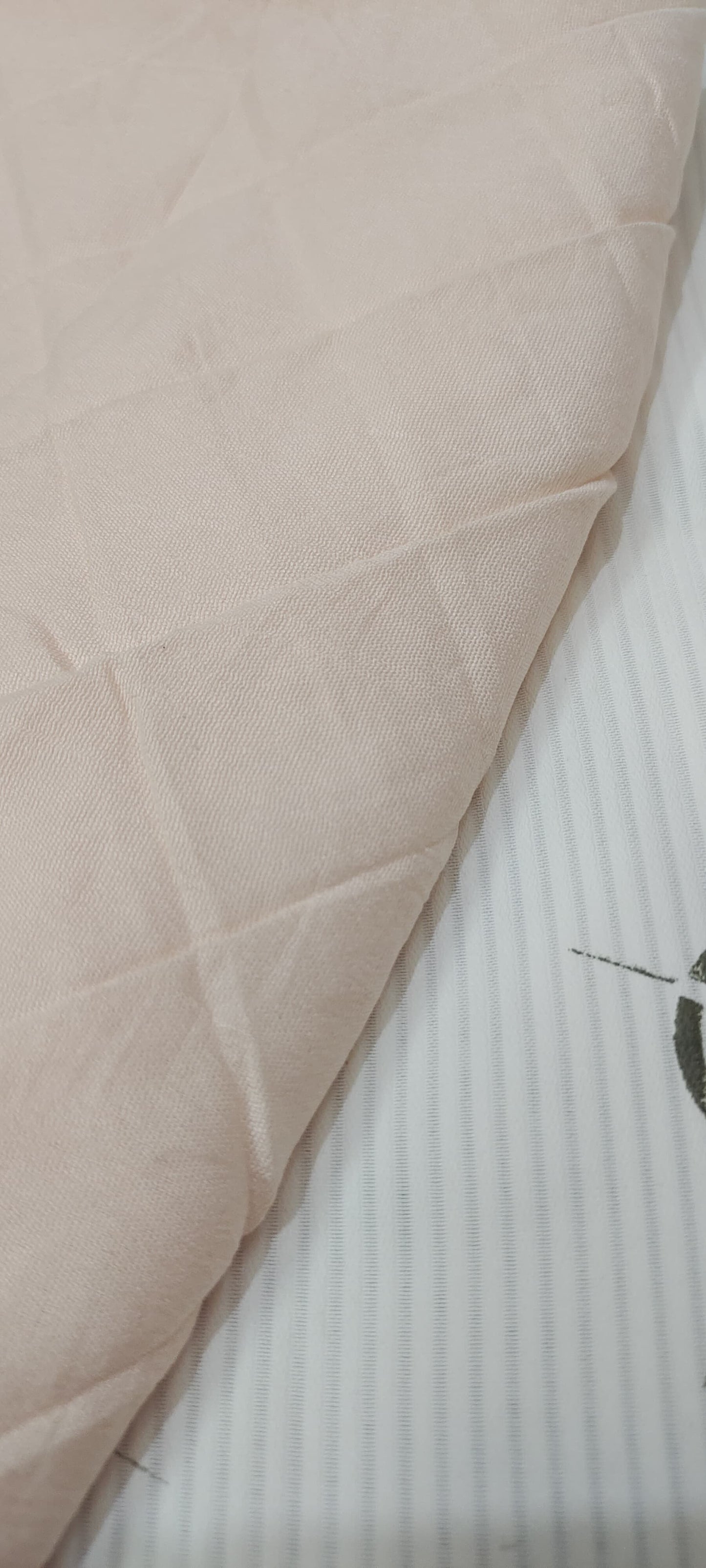 Modal Cotton Crush Hijab – 2 Meter | Soft Peach