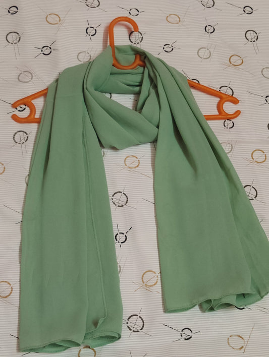 Premium Regular Heavy Chiffon ~ Sage Green | Lightweight