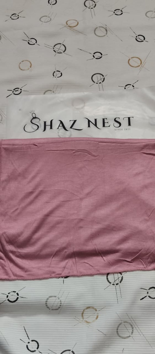 Moja Turkey Jersey Hijab – Soft Blush| Soft Stretch Premium Hijab