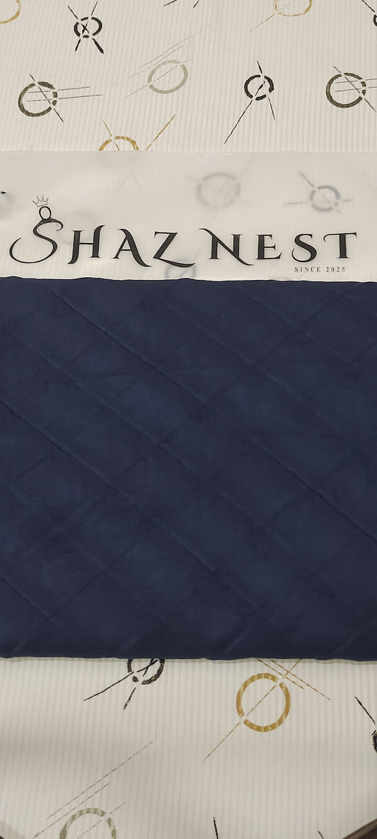 Modal Cotton Crush Hijab – 2 Meter | Midnight Blue