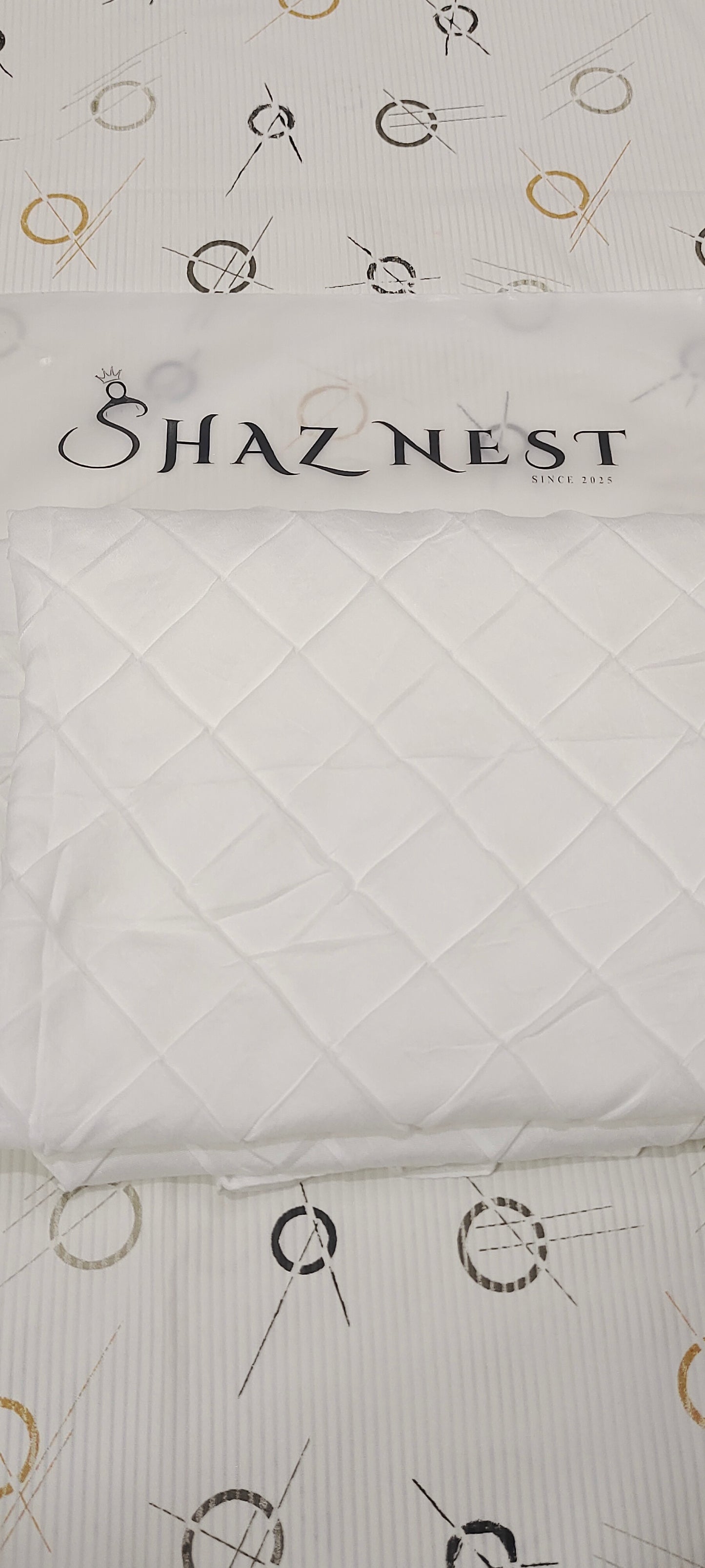 Modal Cotton Crush Hijab – 2 Meter | Pearl White