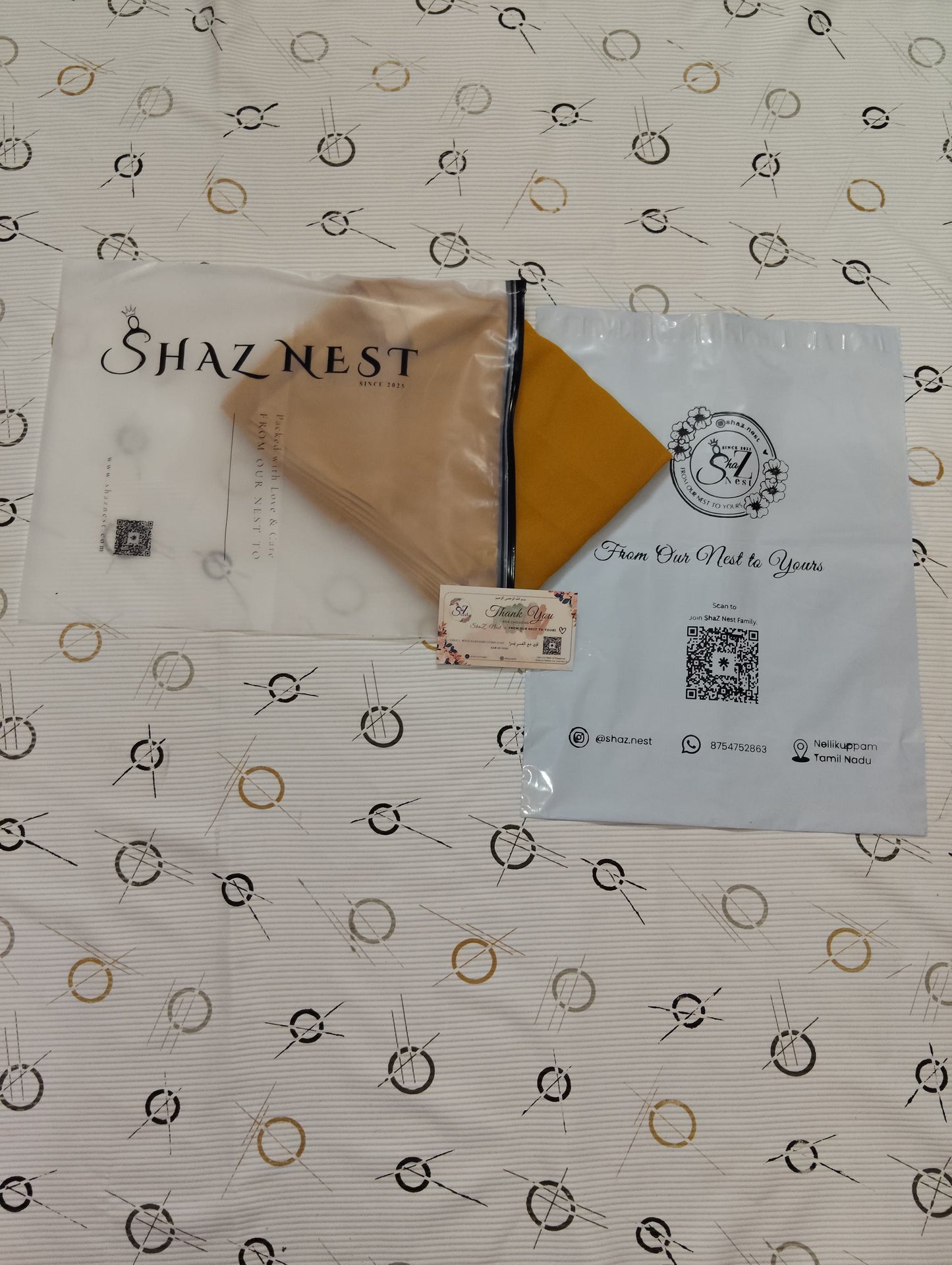 Premium Regular Heavy Chiffon ~ Golden Saffron | Lightweight