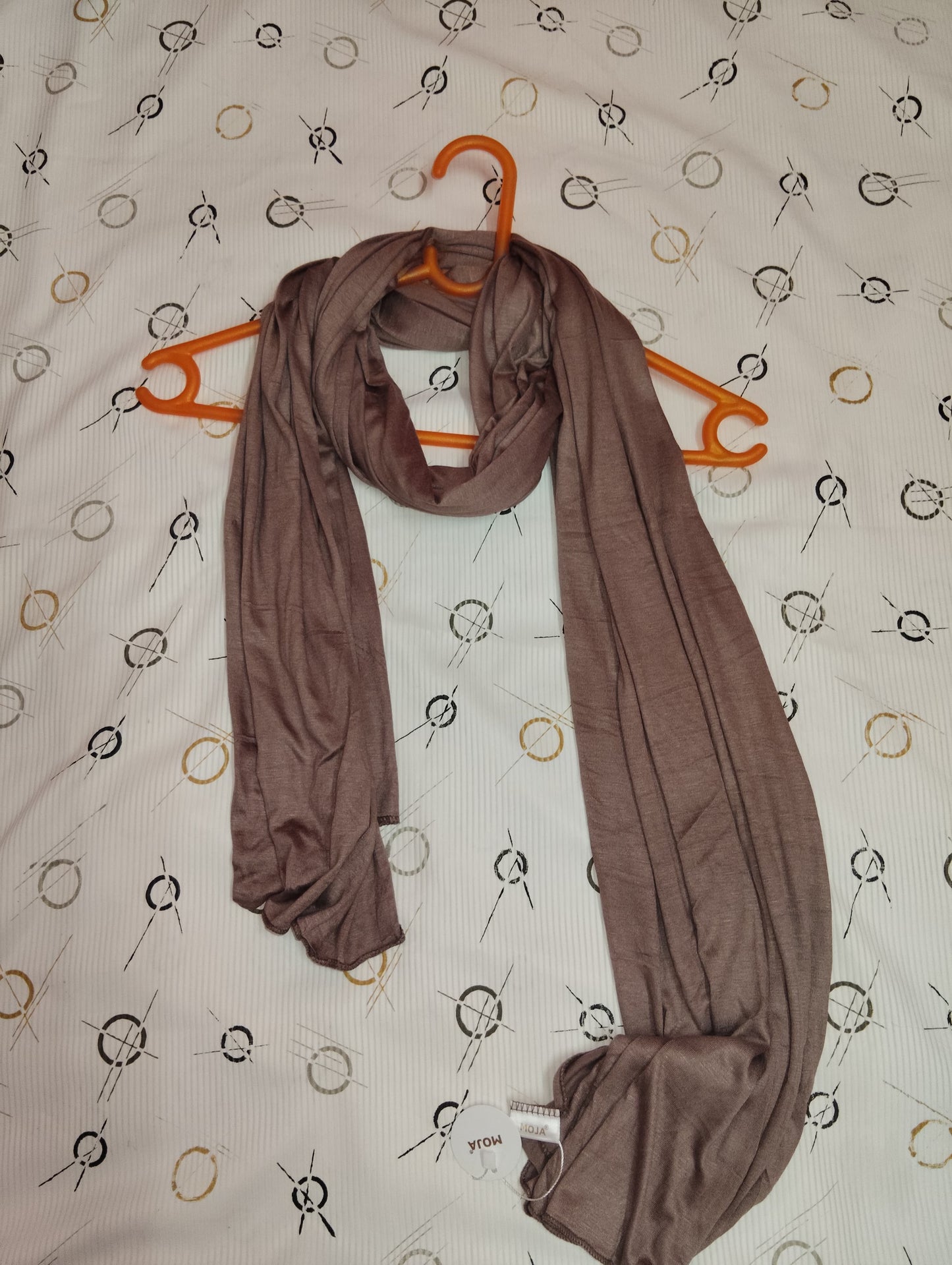 Moja Turkey Jersey Hijab – Mocha Brown  | Soft Stretch Premium Hijab