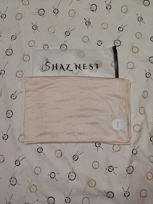 Moja Turkey Jersey Hijab – Stone Beige | Soft Stretch Premium Hijab