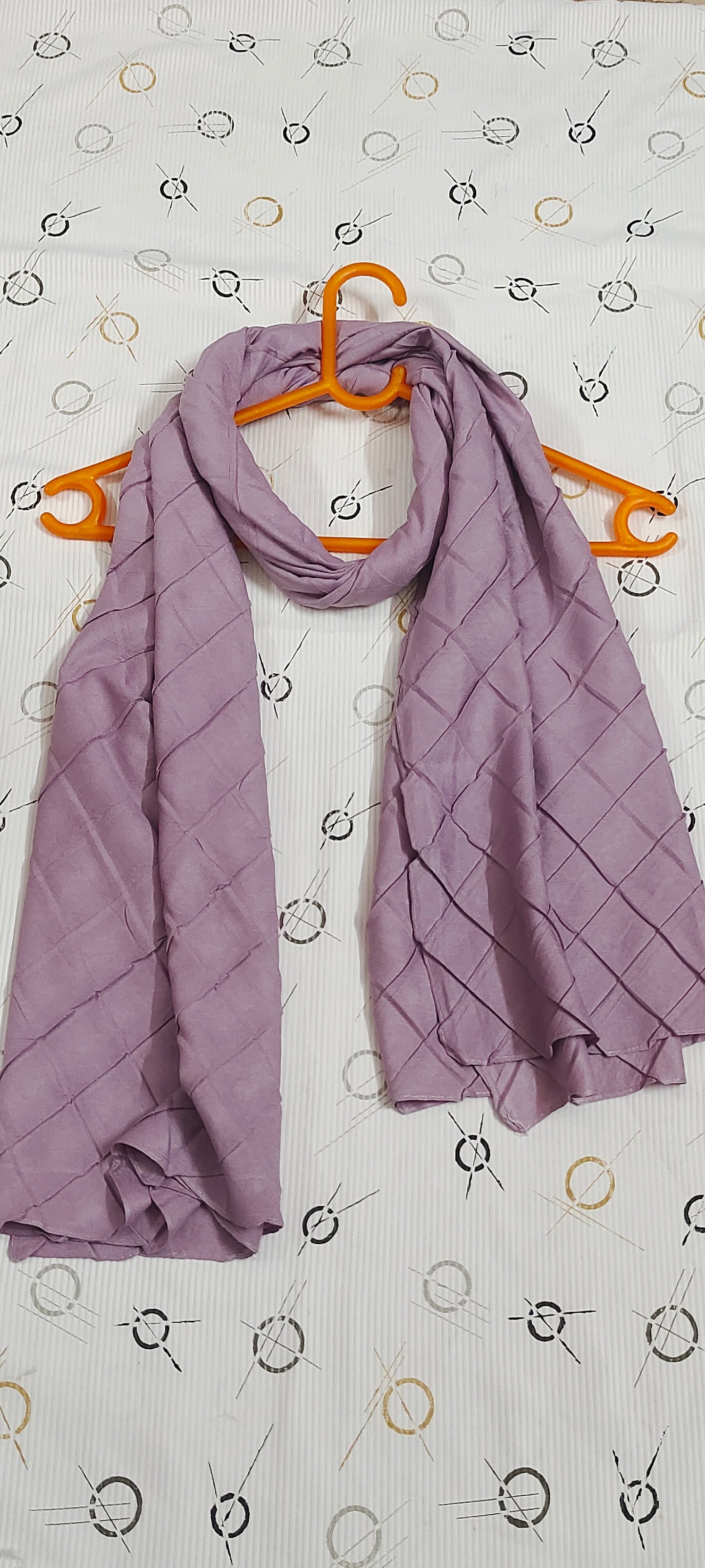 Modal Cotton Crush Hijab – 2 Meter | Mauve Blush
