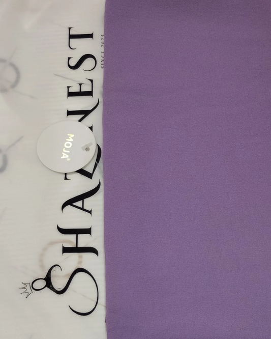 MOJA Malaysian Heavy Chiffon / Georgette Hijab – Lavender [2m Big Size]