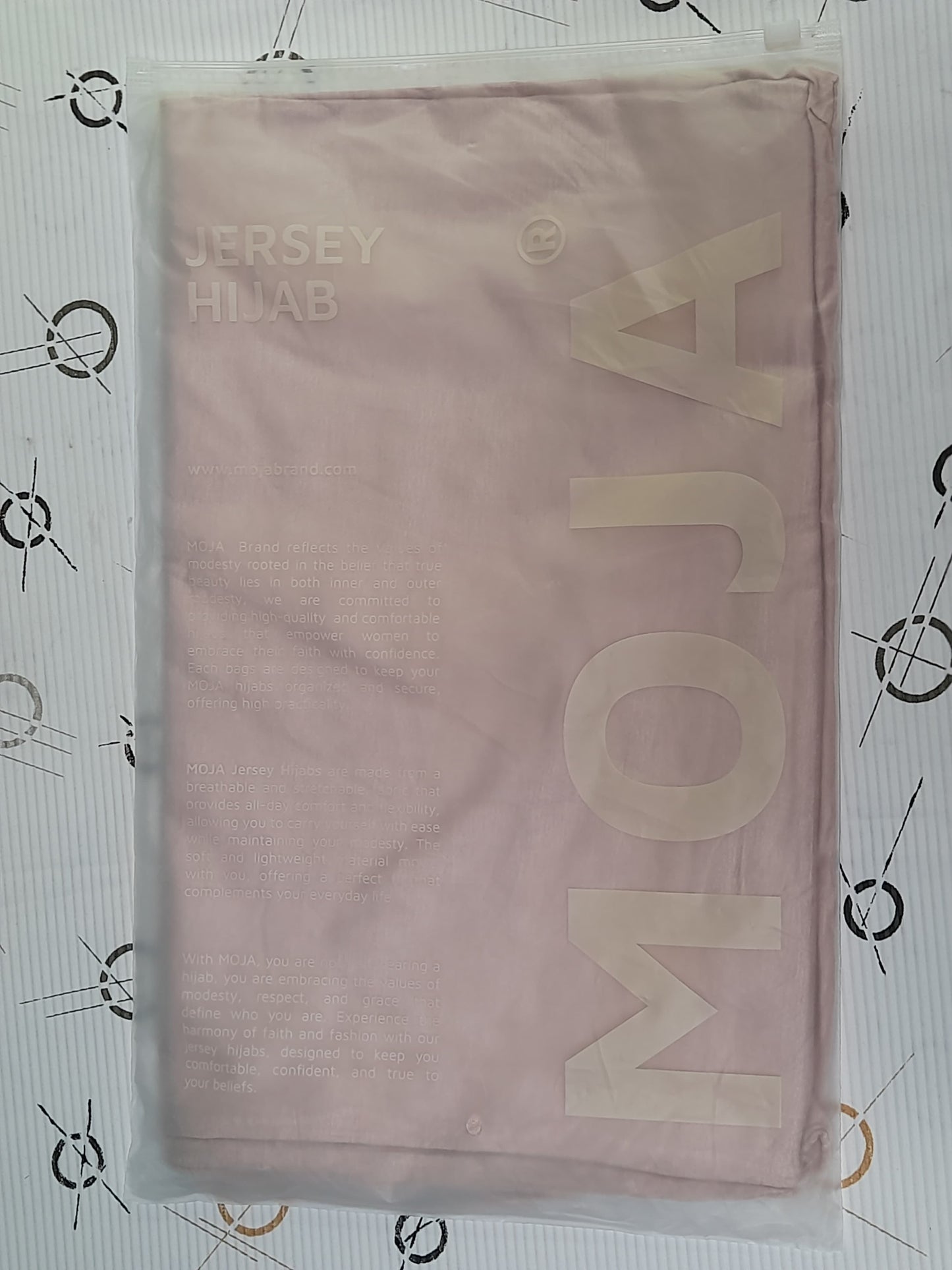 Moja Jersey Hijab – Nude Beige | Soft, Stretchable & Elegant