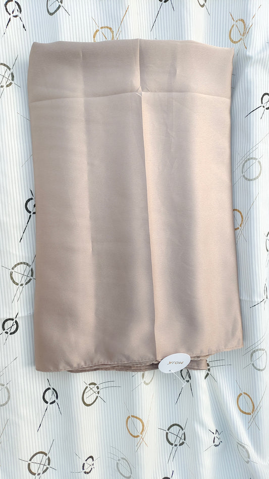 Moja Matte Satin Hijab – Cool Grey (2m)