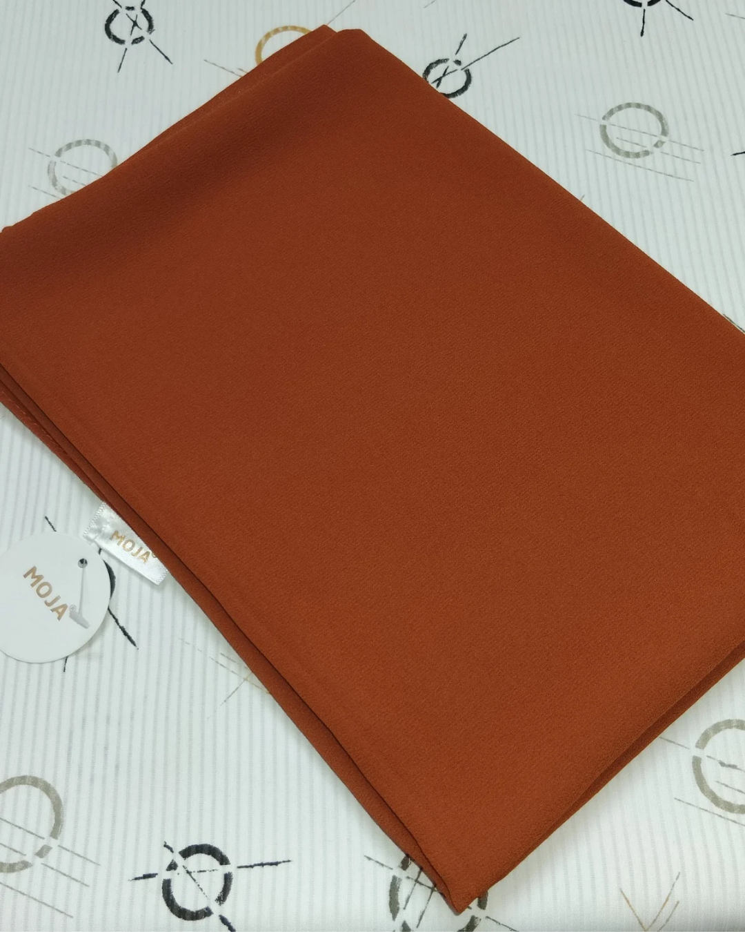 MOJA Malaysian Heavy Chiffon / Georgette Hijab – MariGold [2m Big Size]