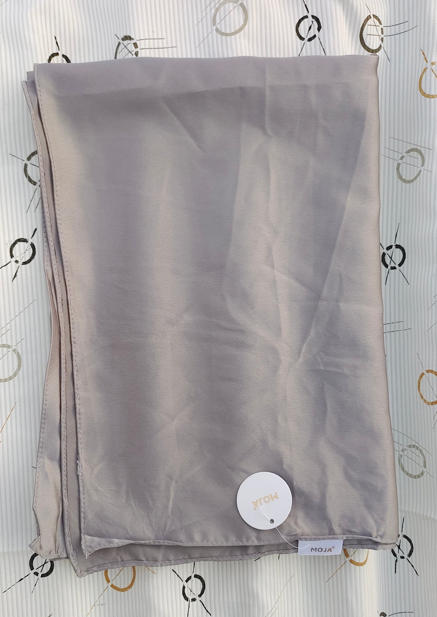 Moja Matte Satin Hijab – Ash Grey (2m)