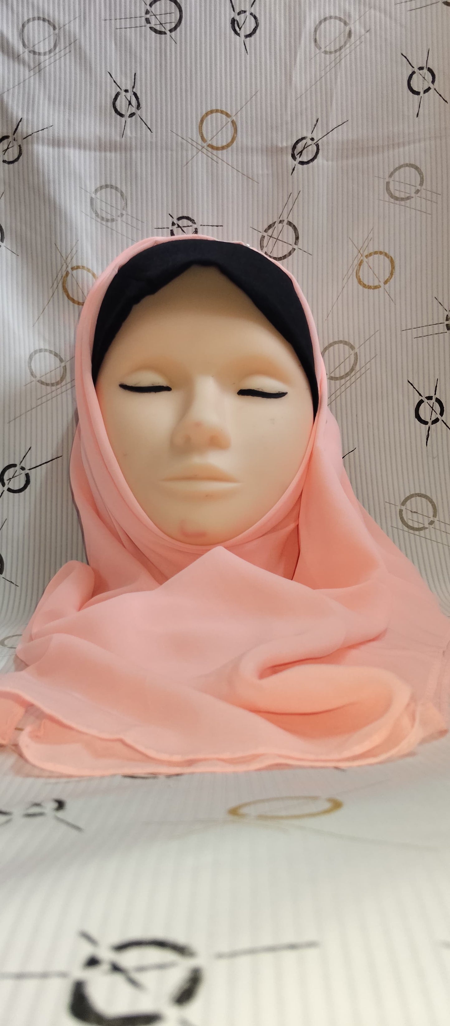 Premium Regular Heavy Chiffon ~ Blush Petal | Lightweight