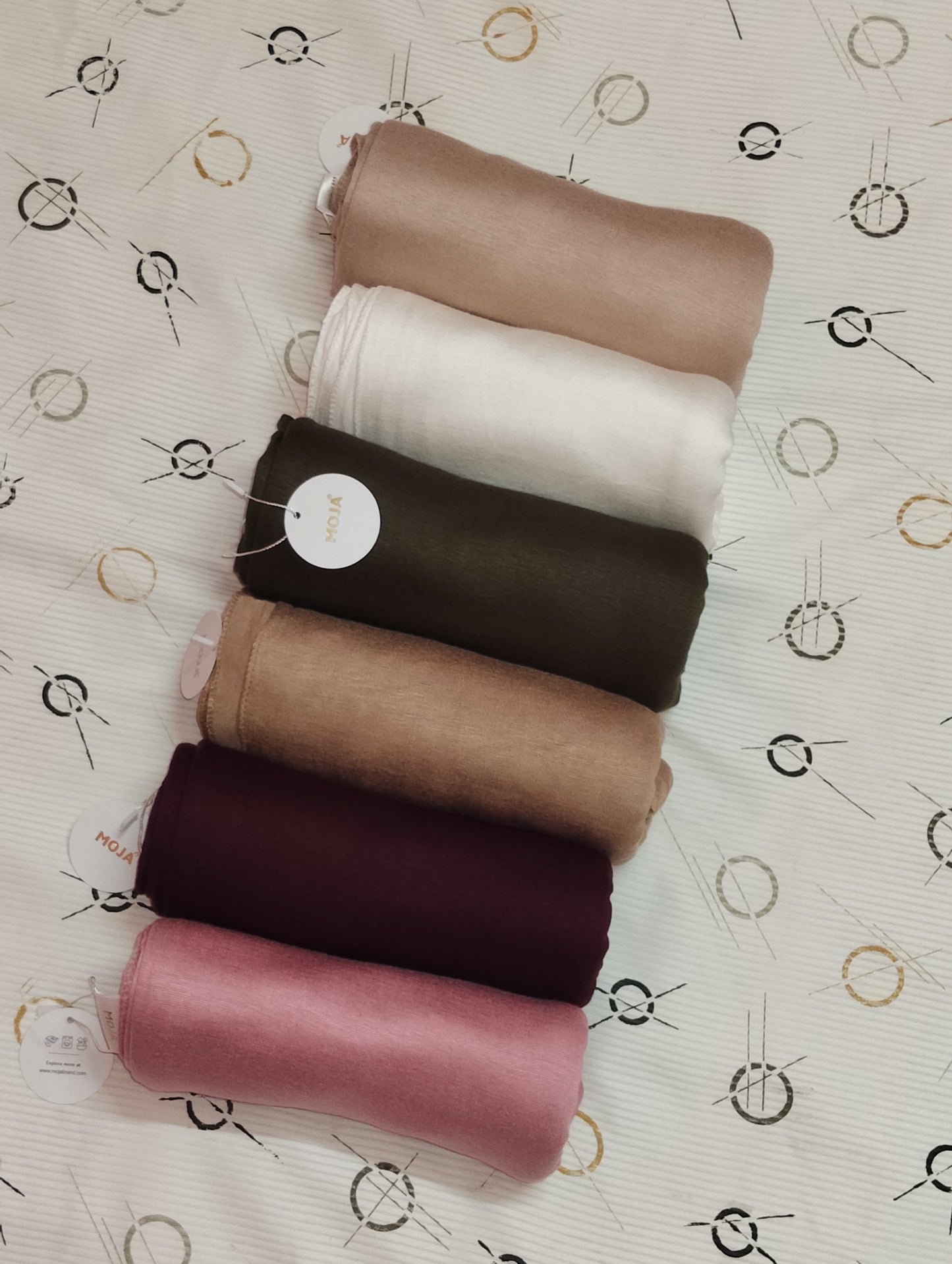 Moja Turkey Jersey Hijab – Classic Ivory| Soft Stretch Premium Hijab