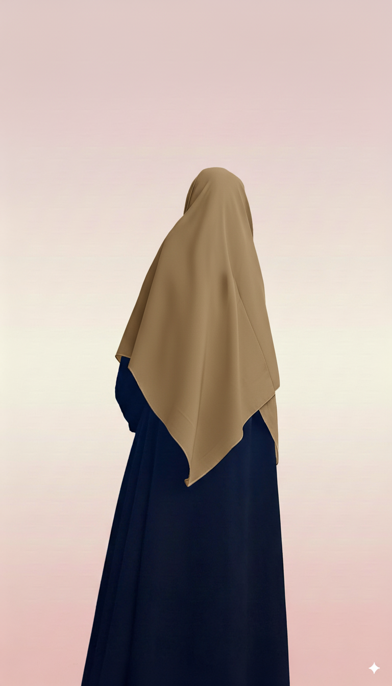 Moja Matte Satin Hijab – Mustard Gold (2m)