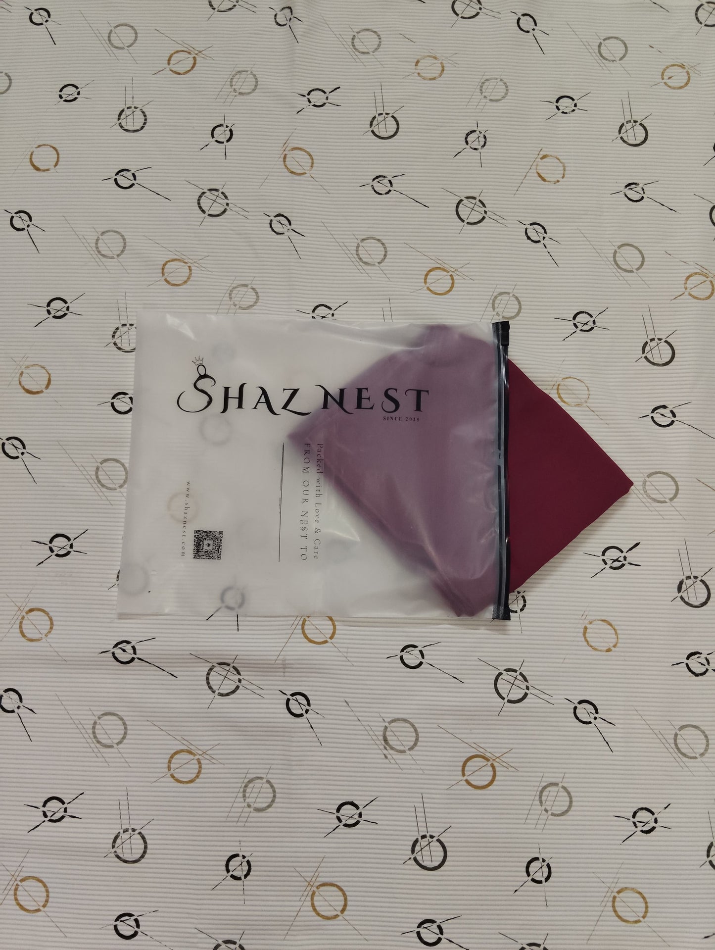 Premium Regular Heavy Chiffon ~ Royal Merlot | Lightweight