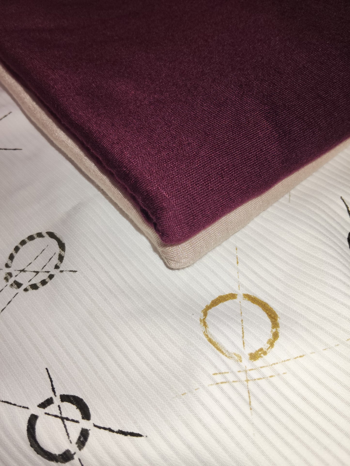 Moja Turkey Jersey Hijab – Burgundy Wine | Soft Stretch Premium Hijab