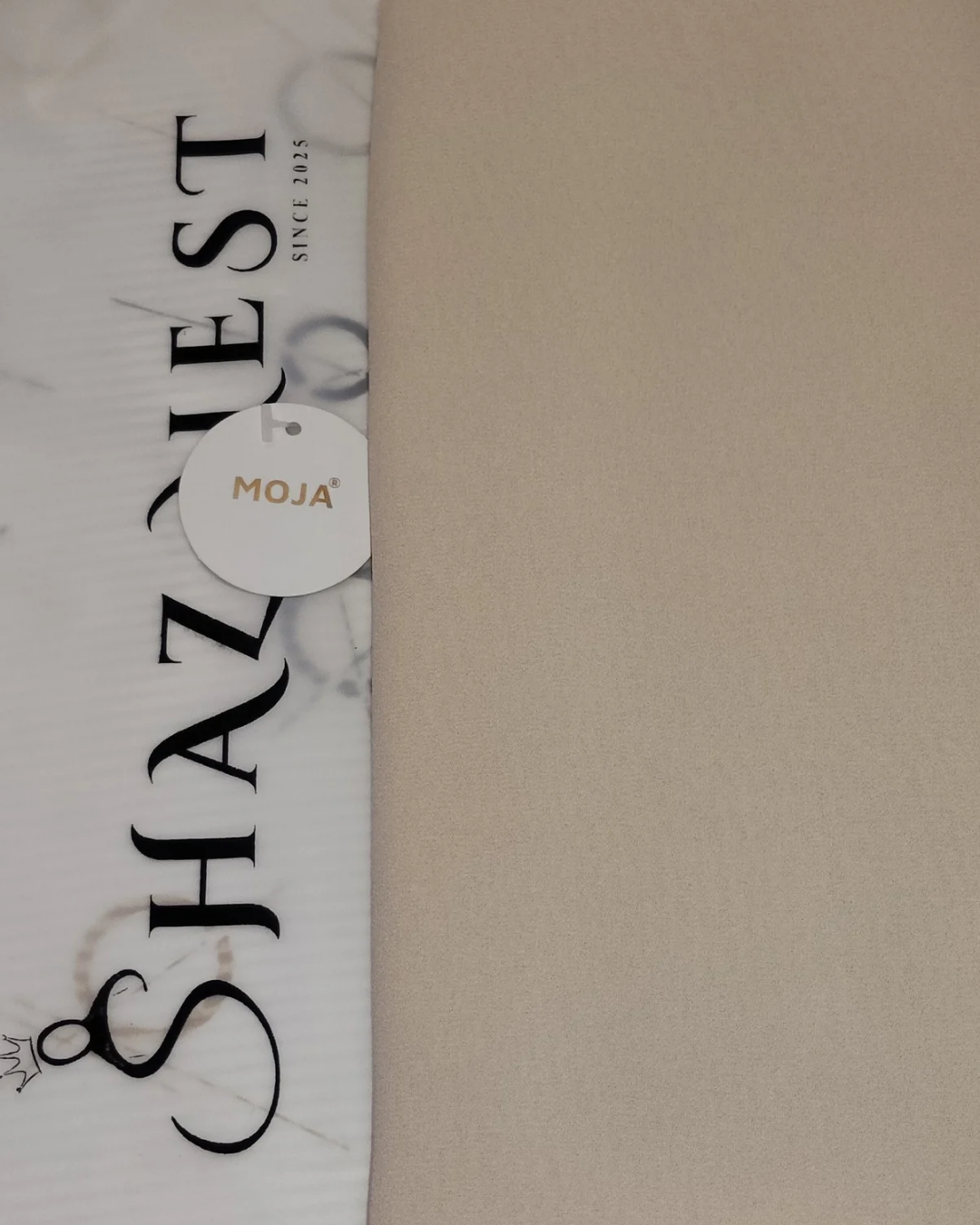 MOJA Malaysian Heavy Chiffon / Georgette Hijab – Linen [2m Big Size]