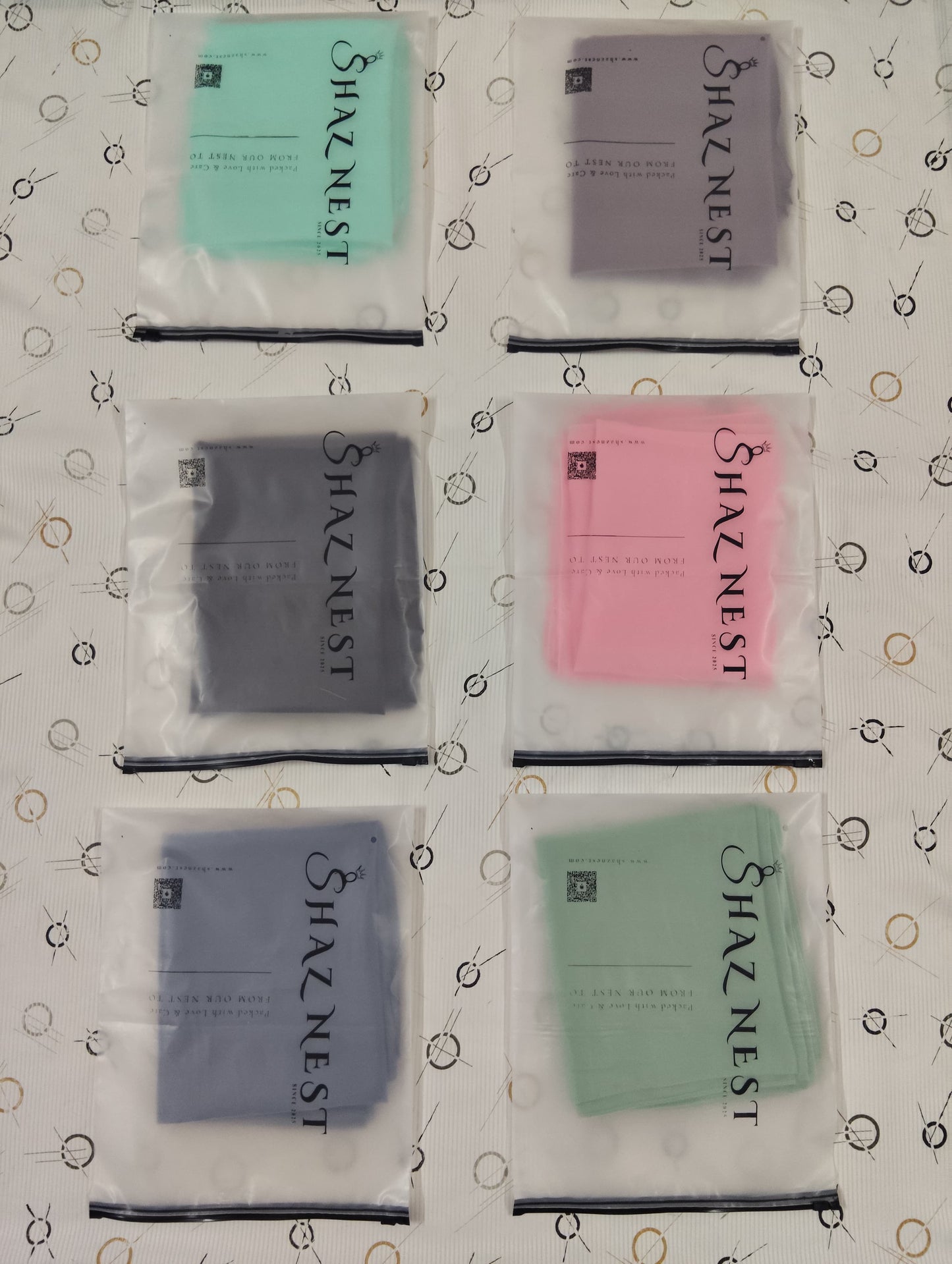 Premium Regular Heavy Chiffon ~ Slate Blue Grey  | Lightweight