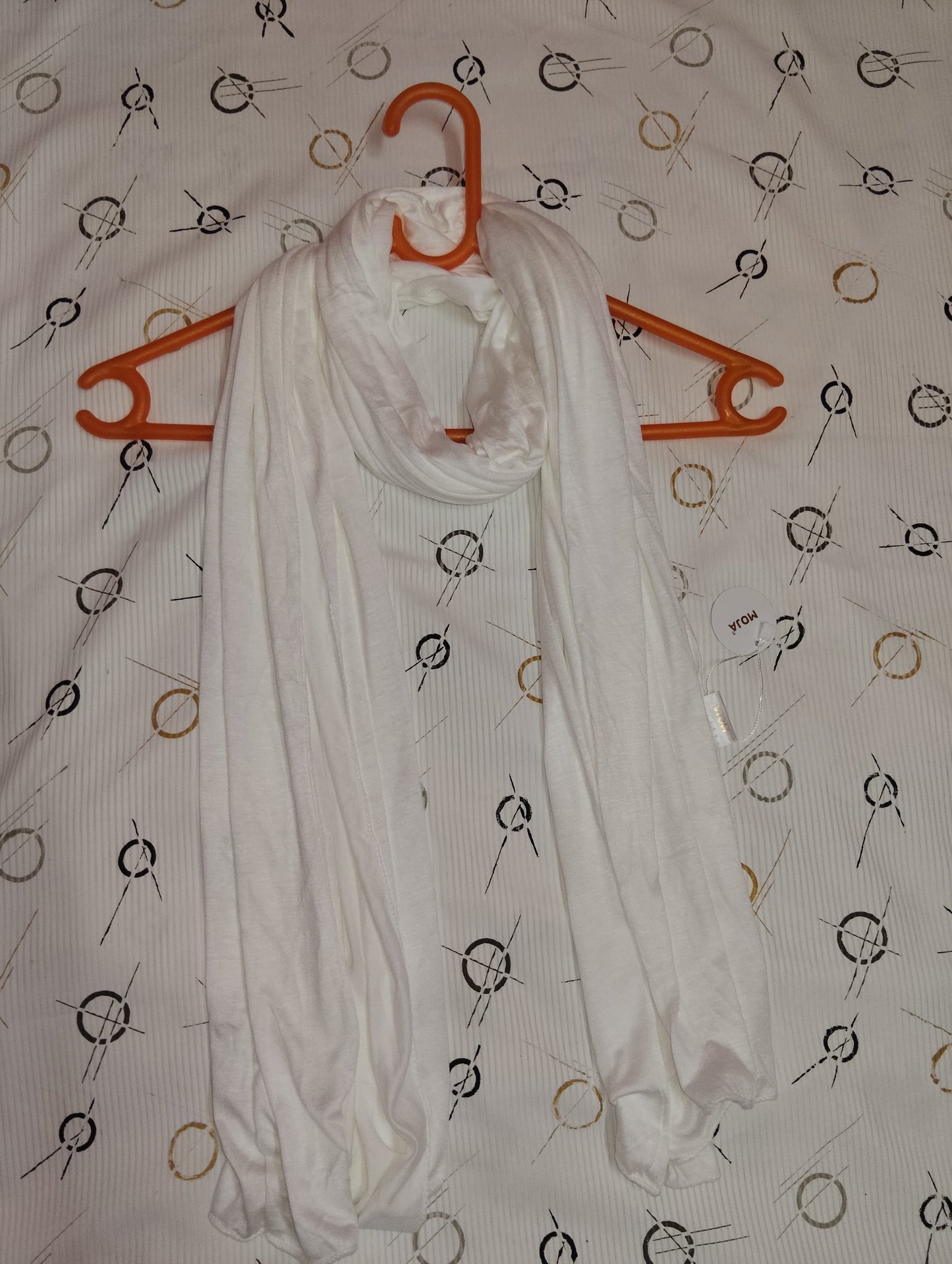 Moja Turkey Jersey Hijab – Classic Ivory| Soft Stretch Premium Hijab