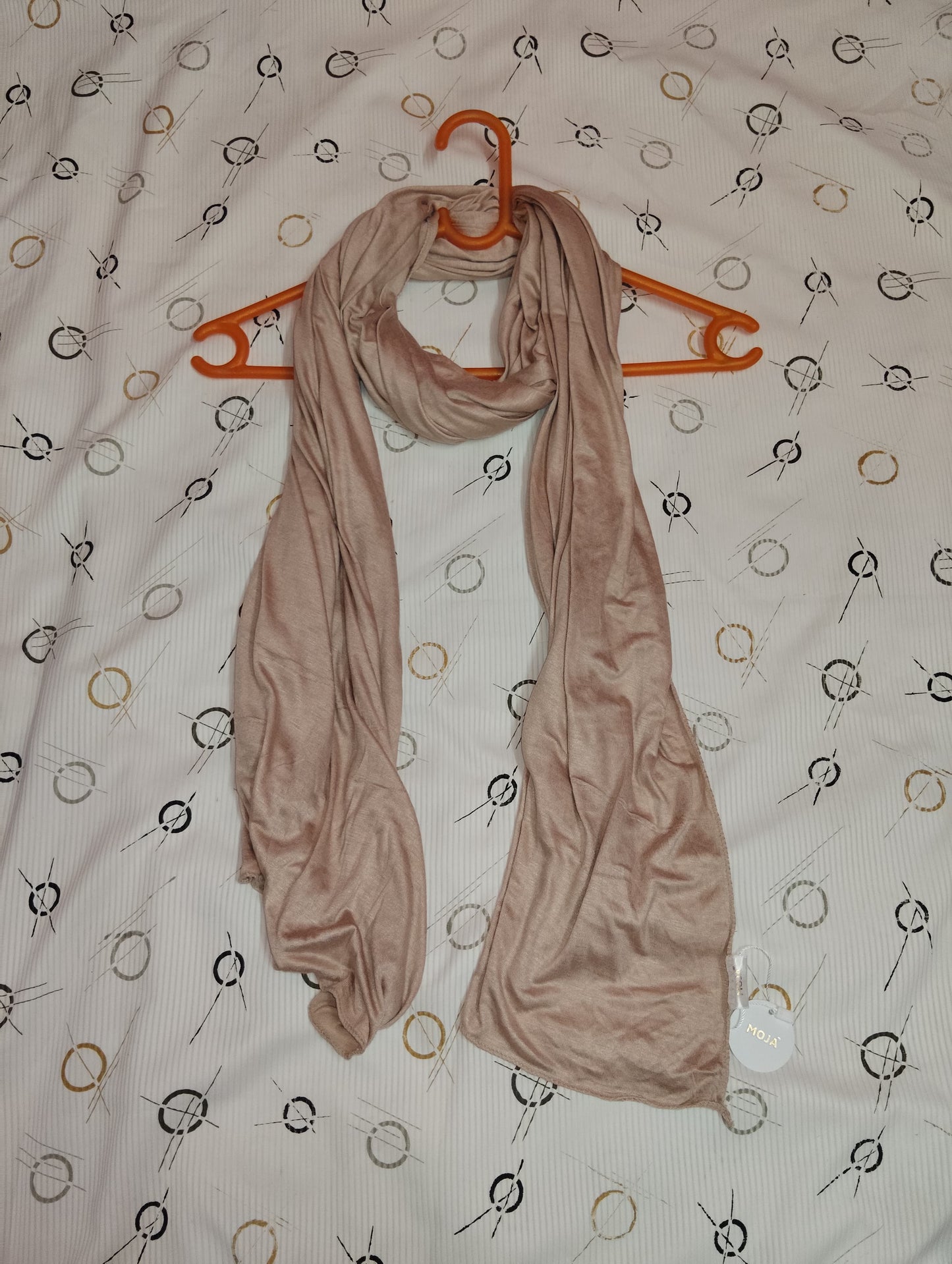 Moja Turkey Jersey Hijab – Stone Beige | Soft Stretch Premium Hijab